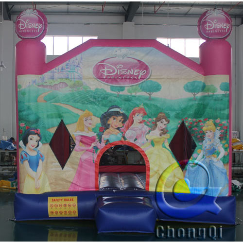Disney Princess inflatable castle